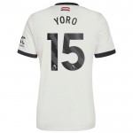 Günstige Fußballtrikots Manchester United Yoro 15 3rd trikot 2024-25 Kurzarm
